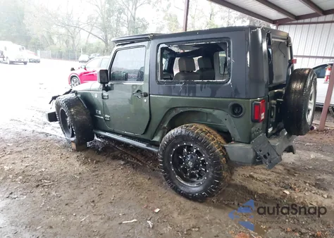 2009 Jeep Wrangler X из США, поврежденный, VIN 1J4FA24159L725265